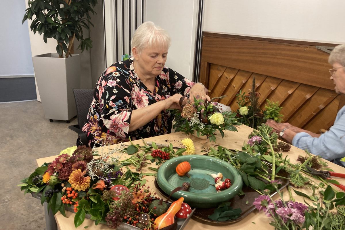 herfstukjes maken  17 10 25  